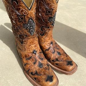 Womens Corral Cowgirl Boots
